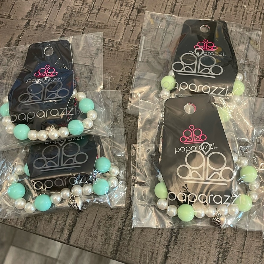 Lot of 10 Paparazzi bracelets. All brand new.